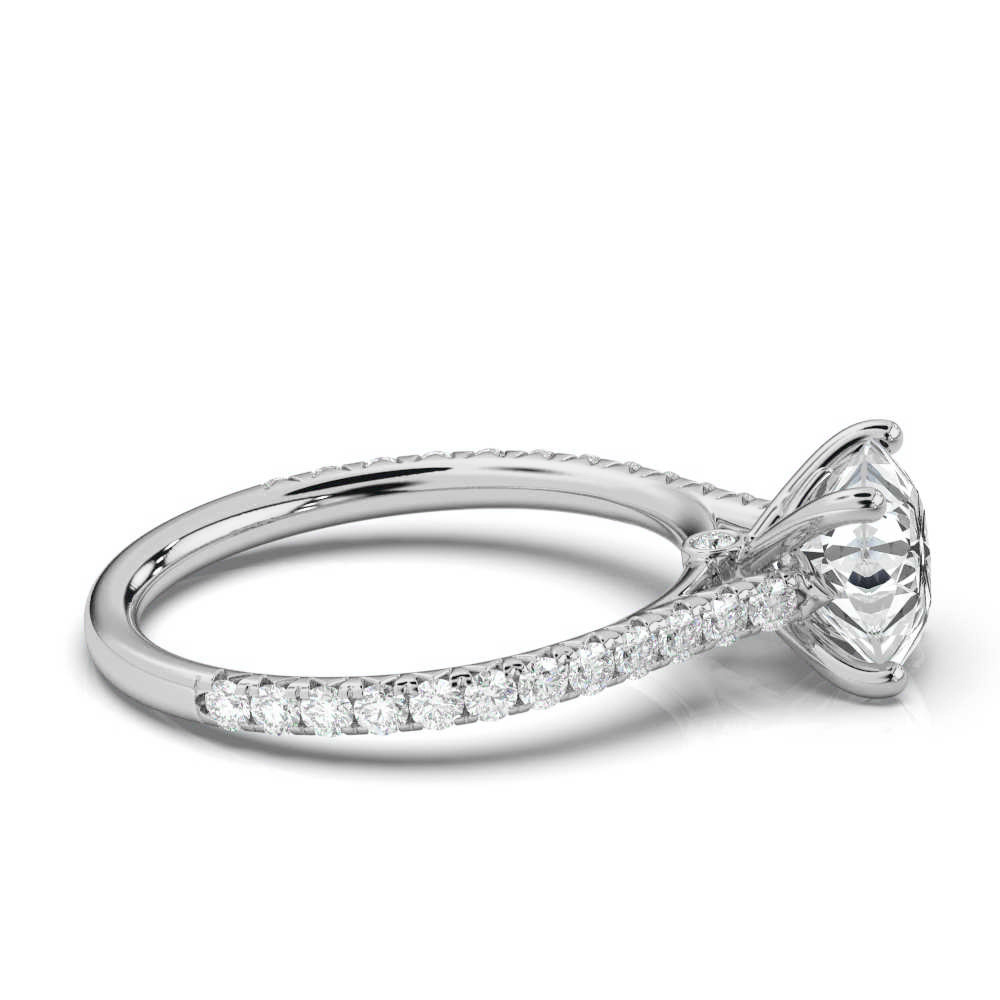 14K White Gold Susannah Lab Grown Diamond Ring (1/3 ct. tw)