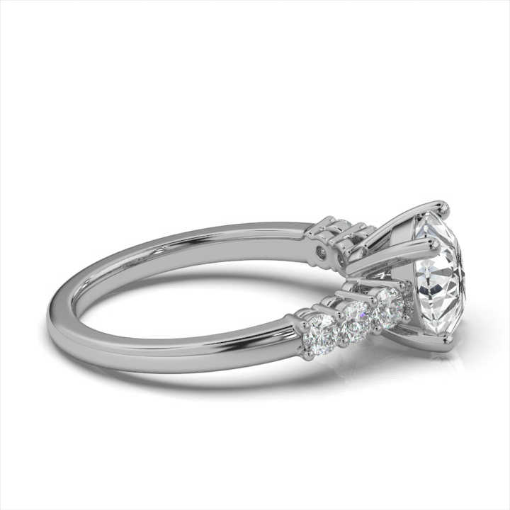 14K White Gold Susie Lab Grown Diamond Ring (1/3 ct. tw)