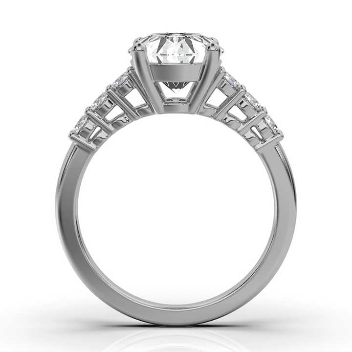 14K White Gold Susie Lab Grown Diamond Ring (1/3 ct. tw)