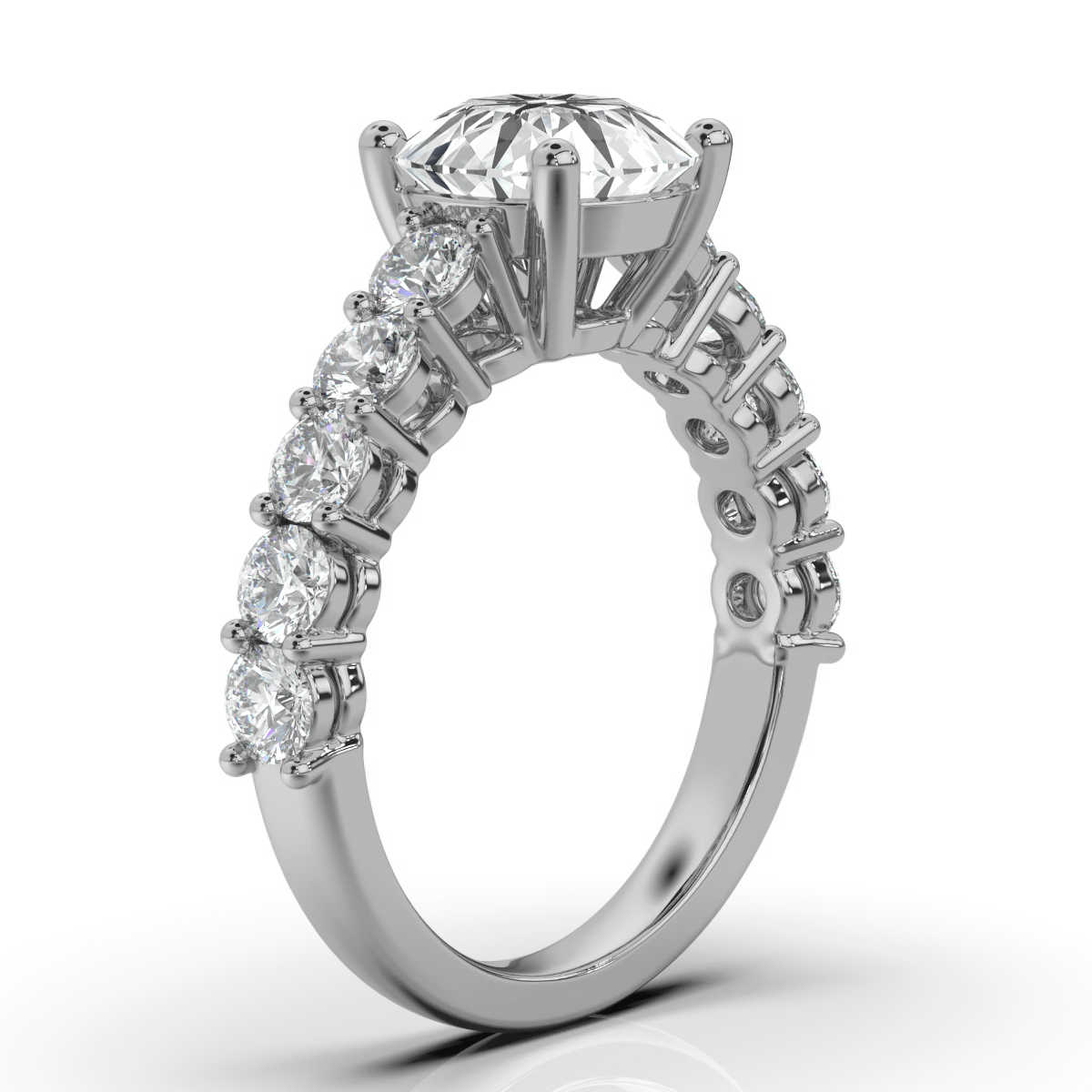 14K White Gold Tenny Lab Grown Diamond Ring (1.00 ct. tw)