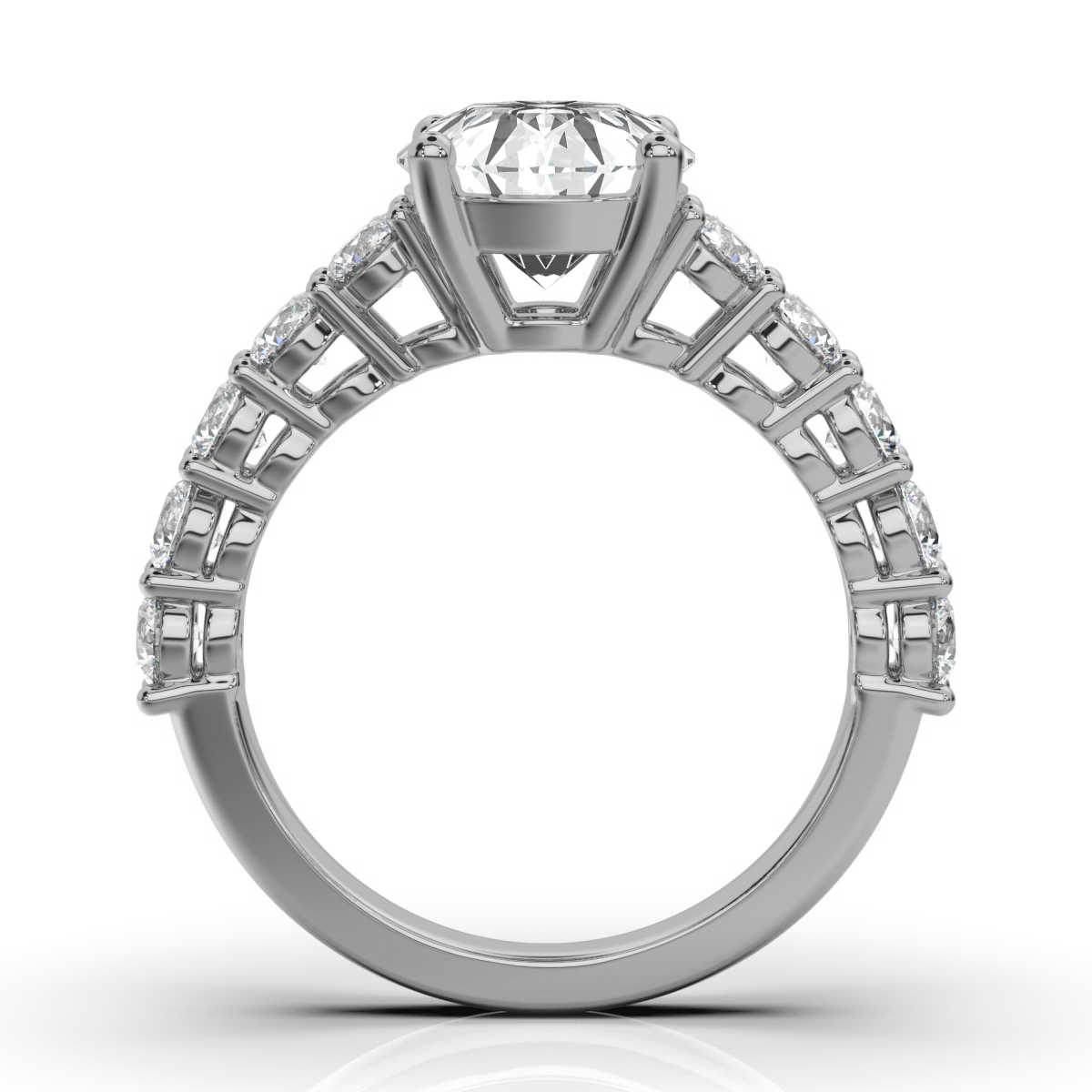 14K White Gold Tenny Lab Grown Diamond Ring (1.00 ct. tw)