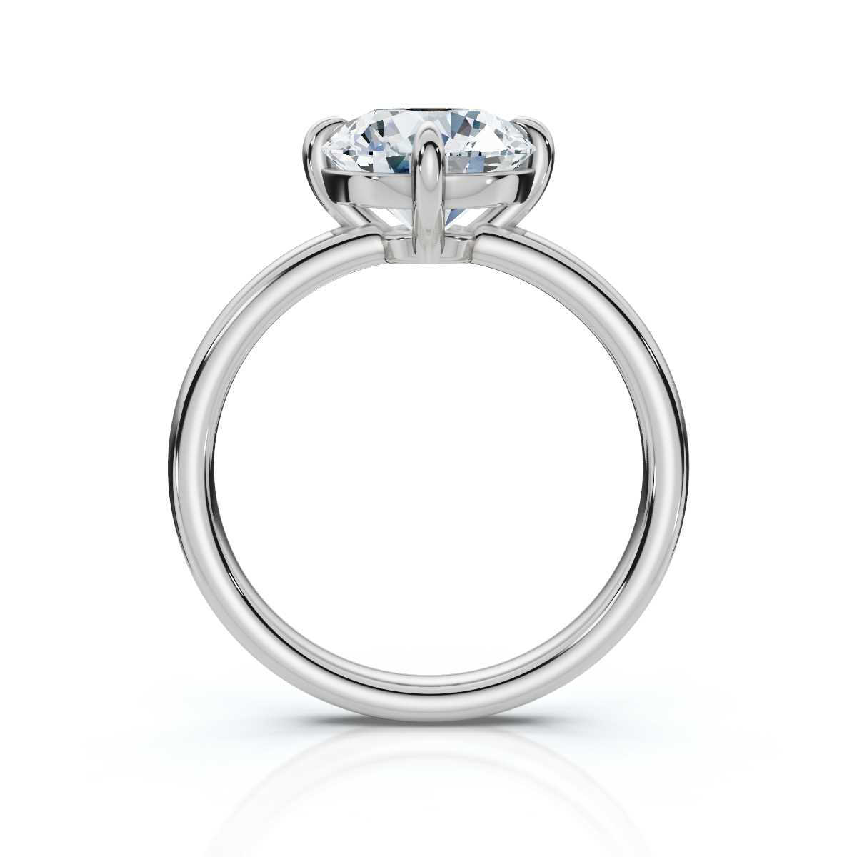 14K White Gold Kaia Solitaire Engagement Ring 