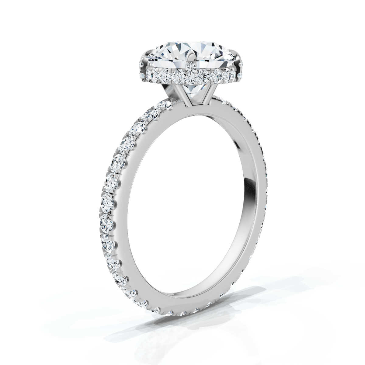 14K White Gold Taylor Lab Grown Diamond Ring (2/3 ct. tw)