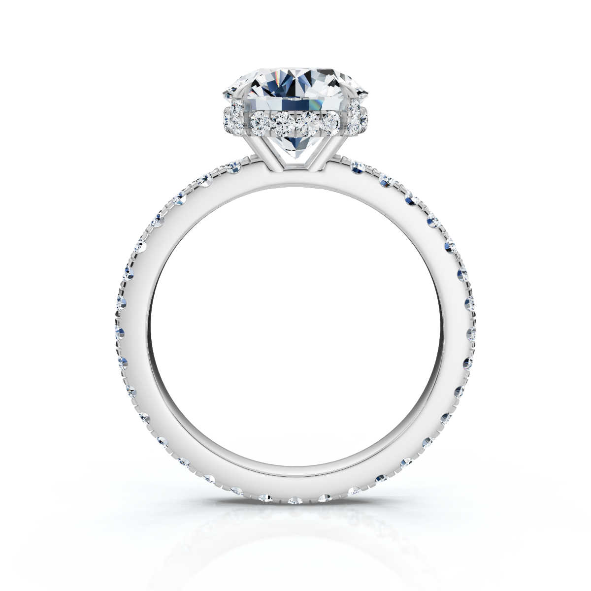 14K White Gold Taylor Lab Grown Diamond Ring (2/3 ct. tw)