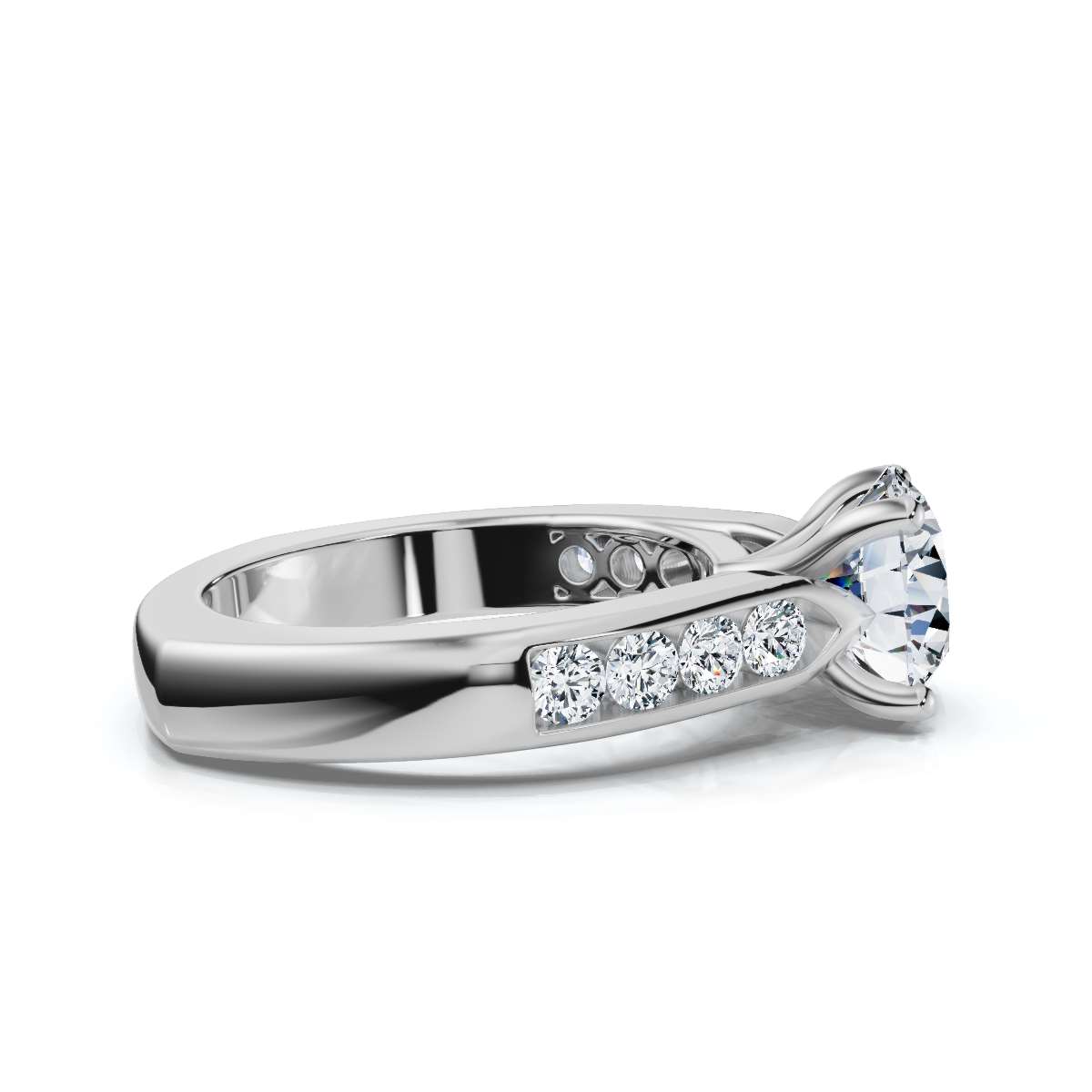 14K White Gold Meliora Accents Lab Grown Diamond Ring (1/3 ct. tw)