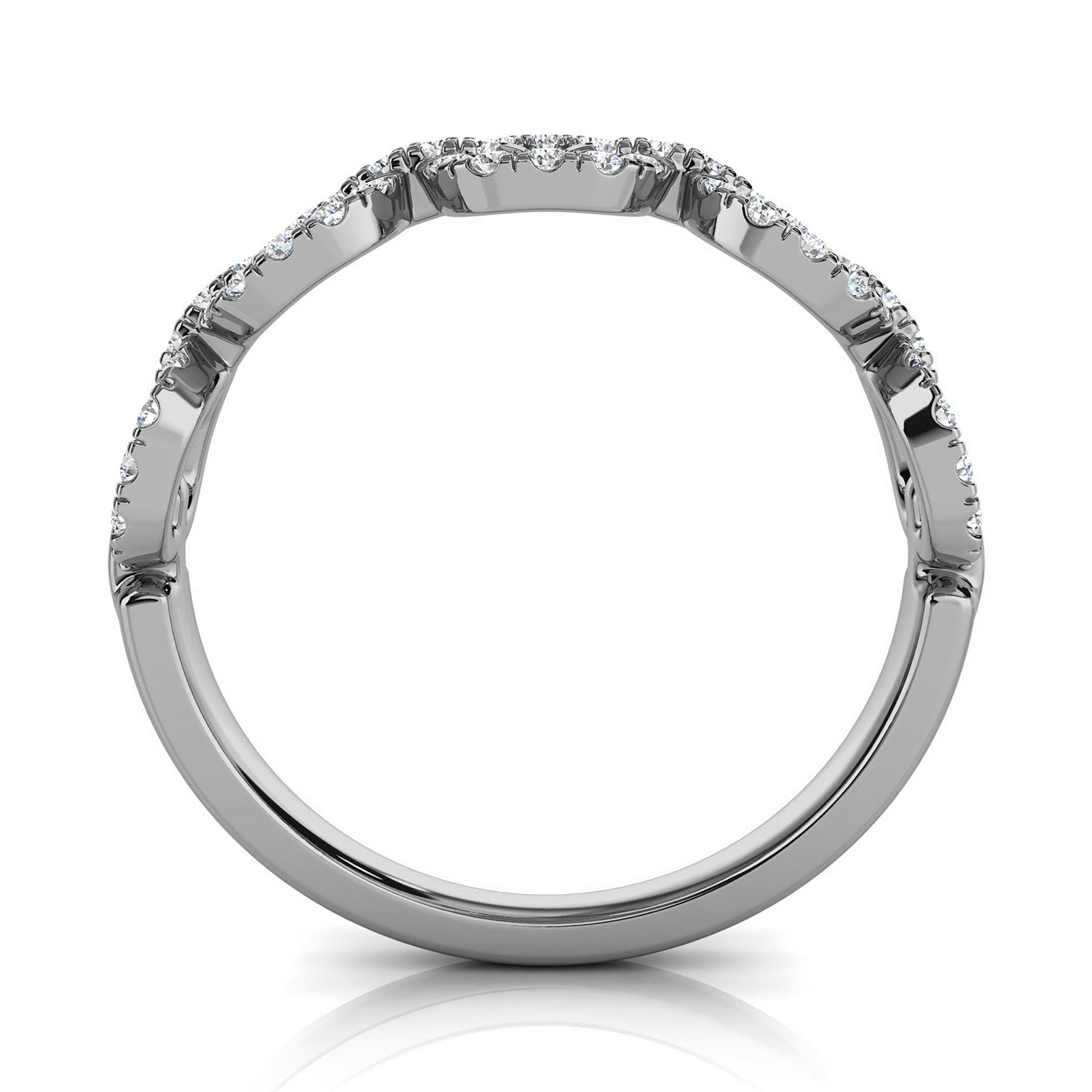 14K White Gold Roxy Diamond Ring (1/3 ct. tw) | The Art Of Jewels